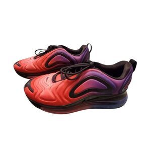 Nike Air Max 720 Sunset Hyper Grape Hyper Pink Black Sneakers Shoes Size 8 NO BO